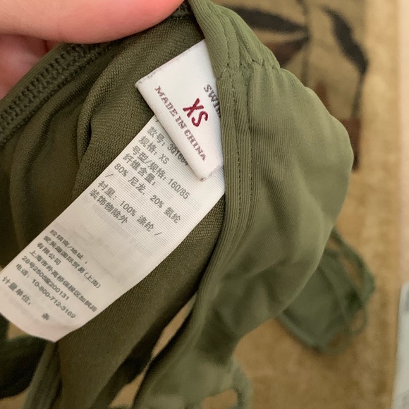 Hollister Swim Olive Green Hollister Bikini Set Final Price Poshmark